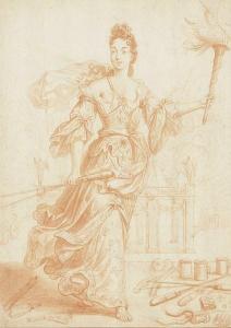BONNARD Jacques Charles 1765-1818,Allégorie du feu,Ader FR 2013-11-07