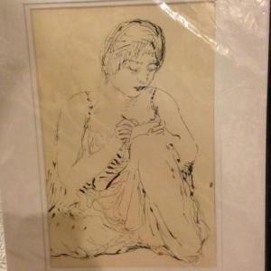 BONNARD Pierre 1867-1947,Illustration tirée de la vie de la Sainte Monique,Rossini FR 2015-09-22