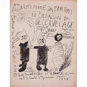 BONNARD Pierre 1867-1947,Répertoire des pantins,Piasa FR 2017-12-06