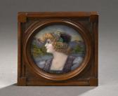 BONNAUD Paul 1876-1953,Jeune femme à la coiffe de profil,Rossini FR 2023-11-23