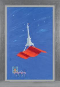 BONNEHON CLAUDE 1937,Tour Eiffel sur tapis volant,1959,Joron-Derem FR 2014-05-23