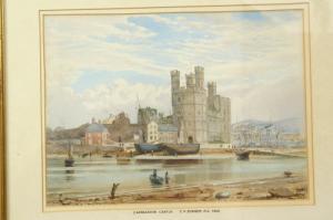 BONNER Thomas 1763-1807,Caernarvon Castle,Bamfords Auctioneers and Valuers GB 2007-03-21