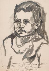 BONOME Santiago Rodriguez 1901-1995,Retrato de niño,Duran Subastas ES 2022-01-26