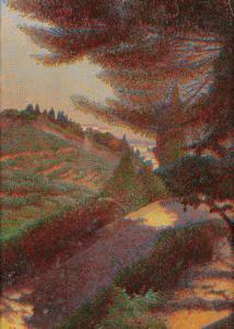 BONOMI Alberto 1876-1914,A Landscape at Dusk,Palais Dorotheum AT 2023-12-12