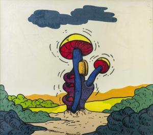 BONOMI Narciso 1947,Metamorfosi di un fungo,1970,Art - Rite IT 2018-09-25