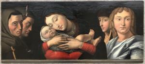 BONSIGNORI Francesco 1460-1519,Madonna con bambino e santi,Il Ponte Casa D'aste Srl IT 2023-04-20
