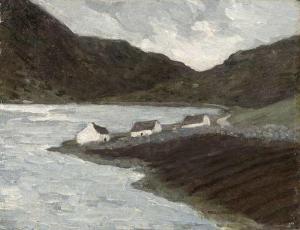 BONY Paul Henry 1911-1982,An Early View of Pullough Bay, Achill,c.1912,Adams IE 2017-05-31