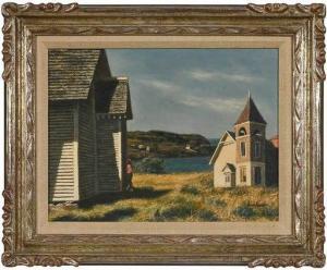 BOOKBINDER Jack 1911-1990,Monhegan, Maine,Brunk Auctions US 2019-12-07