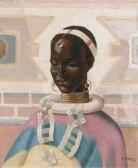 BOOM W 1900-1900,A portrait of an African woman,Christie's GB 2006-01-10