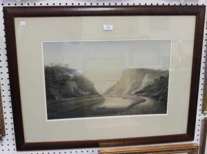 BOOTH Col. William, Lt 1780-1817,View near the Hot Wells,1812,Tooveys Auction GB 2016-11-02