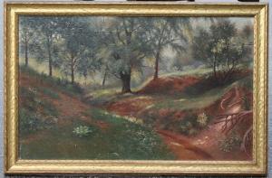 BOOTH ELOISE,Spring Forest scene,1911,Burchard US 2009-01-25