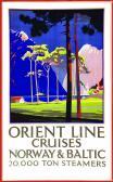 BOOTH KALVERT,Norway - Orient Line Cruises,1930,Artprecium FR 2017-03-08