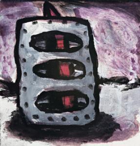 BOOTH Peter 1940,Drawing (Armoured Object),1982,Deutscher and Hackett AU 2007-11-29