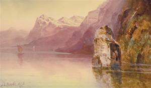 BOOTH Samuel Lawson 1836-1928,Landscape,1907,Matsa IL 2015-01-27