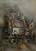 BOOTY Frederick William 1840-1924,Cottages at Runswick Bay,David Duggleby Limited GB 2021-06-18