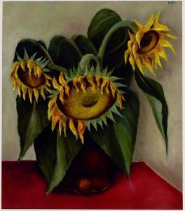 BOR Jan 1910-1994,Sunflowers,Glerum NL 2009-09-07