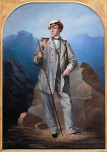 BORATYNSKI Karl Emil 1806-1876,"From a Tatra expedition",1864,Desa Unicum PL 2022-01-27