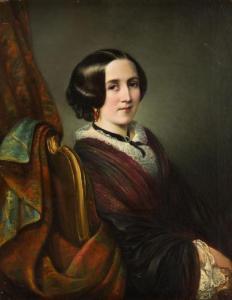 BORATYNSKI Karl Emil 1806-1876,Portrait of a woman,Desa Unicum PL 2018-06-21