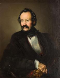 BORATYNSKI Karl Emil 1806-1876,Portret mężczyzny,Desa Unicum PL 2022-07-13