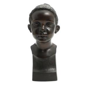 BORCH Elna 1869-1950,Bust of a boy,Bruun Rasmussen DK 2024-01-08