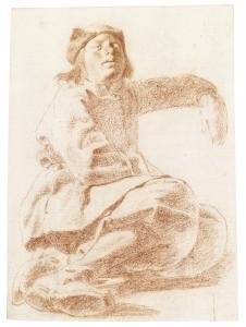 BORCH ter Moses 1645-1667,SEATED MAN,Sotheby's GB 2013-01-30