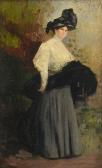 Borchard Edmund 1848-1922,Eleganza,Meeting Art IT 2023-10-21