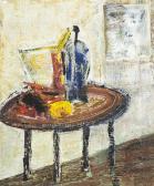 BORCHARDT Karolina 1905-1995,TABLE TOP STILL LIFE,McTear's GB 2019-12-08