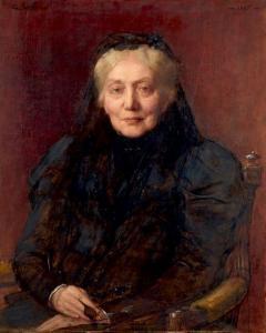 BORDES Ernest,Portrait de Madame Cambon, née Virginie Larue,1895,Beaussant-Lefèvre 2019-02-22