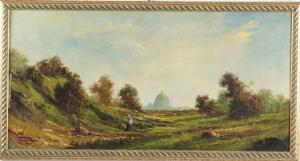 BORDIGNON Toni 1921,Tramonto romano,Cambi IT 2024-11-22