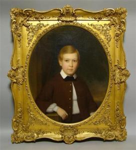 BORDLEY JOHN BEALE 1800-1882,PORTRAIT OF A YOUNG BOY POSSIBLY FROM THE CUSTIS L,Potomack 2009-05-16