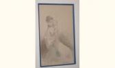 BOREAU Henri 1800-1800,"maternité" et "portrait de jeune femme",Tajan FR 2005-10-23