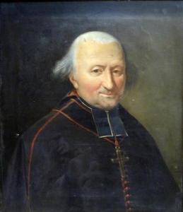BOREL Antoine 1777-1838,Portrait d'un prélat (Monseigneur Clerc),1802,Etienne de Baecque 2019-06-14