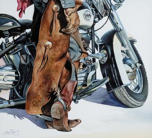 BOREN Nelson 1952,Saddle Up,Scottsdale Art Auction US 2023-08-26