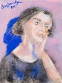 BORENSTEIN Samuel 1908-1969,Portrait de femme,1964,Heffel CA 2023-09-28
