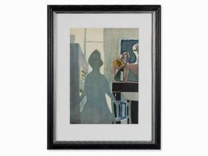 Bores Francisco 1898-1972,The Woman in Blue,1952,Auctionata DE 2016-10-11