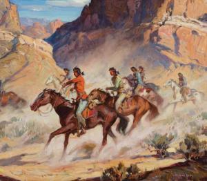 BORG Carl Oscar 1879-1947,Arizona Navajos,Scottsdale Art Auction US 2024-04-12