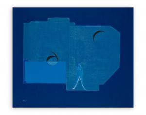BORGA Franco 1937,Cleu + Celeste + Blu,1971,Borromeo Studio d'Arte IT 2023-03-22