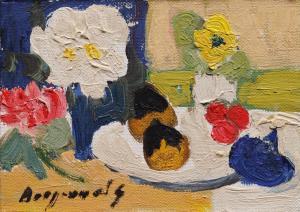 BORGEAUD Georges,Nature morte avec fleurs et fruits,Beurret Bailly Widmer Auctions 2024-03-20