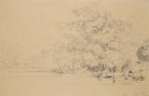 BORGET Auguste 1808-1877,Quatre paysages,1839,Christie's GB 2024-03-20