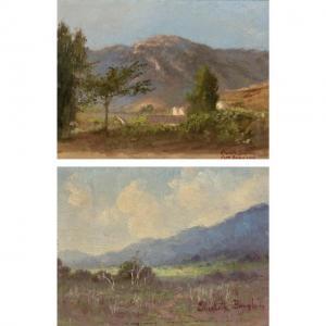 BORGLUM Elizabeth 1848-1922,Sierra Madre Mountians,1906,William Doyle US 2019-03-27
