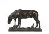 BORGLUM Solon Hannibal 1868-1922,Horse Tamed,1910-1916,Santa Fe Art Auction US 2019-11-09