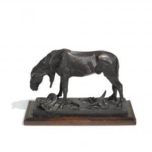 BORGLUM Solon Hannibal 1868-1922,Horse Tamed,Bonhams GB 2022-04-26