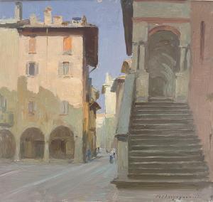 BORGOGNONI Romeo 1875-1944,IL BROLETTO A PAVIA,Trend Auction IT 2023-10-11