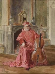 BORIONE Bernard Louis 1865-1920,Cardinal musicien,1897,Etienne de Baecque FR 2017-12-04