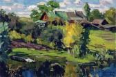 BORISENKOV VASILY PAVLOVICH 1924-2007,Village,1984,Sovcom RU 2008-09-23