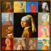 BORISOV Alexei 1965,Vermeers Girl Trough Time,Bruun Rasmussen DK 2008-11-17