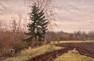 Borisowich TERPSIKHOROW Nikolai 1890-1960,Autumn landscape,1950,Sovcom RU 2023-10-31