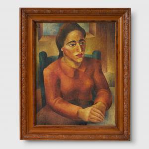 BORLASE Nancy Wilmot 1914-2006,Portrait of Nan Kernot,1941/42,Bonhams GB 2023-08-29