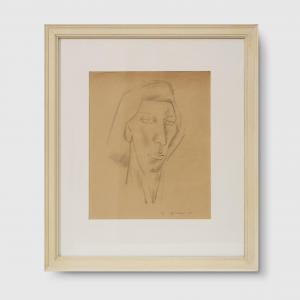 BORLASE Nancy Wilmot 1914-2006,Self Portrait,1950,Bonhams GB 2023-12-05