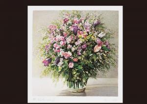 BORM Rolf Schroder,Bouquet of Roses,1982,Mainichi Auction JP 2008-12-13